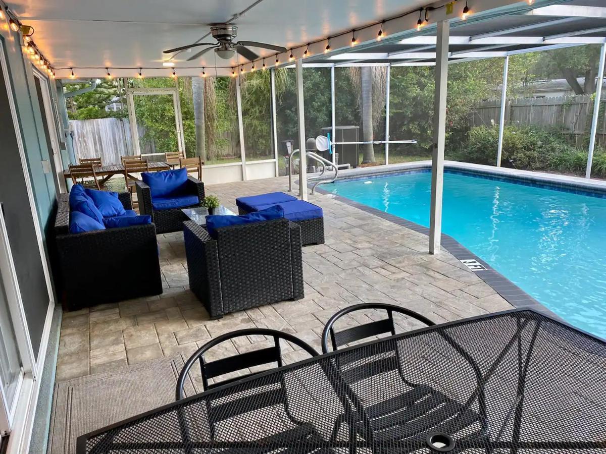Spacious 5 Bedrooms 3 Bathrooms Family-Friendly Home With Heated Salt Pool Clearwater Kültér fotó